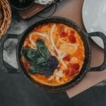 Spicy Harissa Shakshuka with Feta